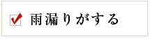 雨漏りがする